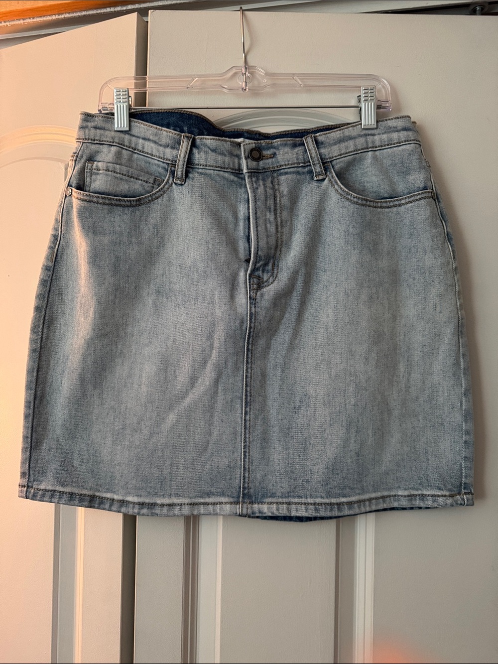 Stetson Light Blue Denim Mini Skirt